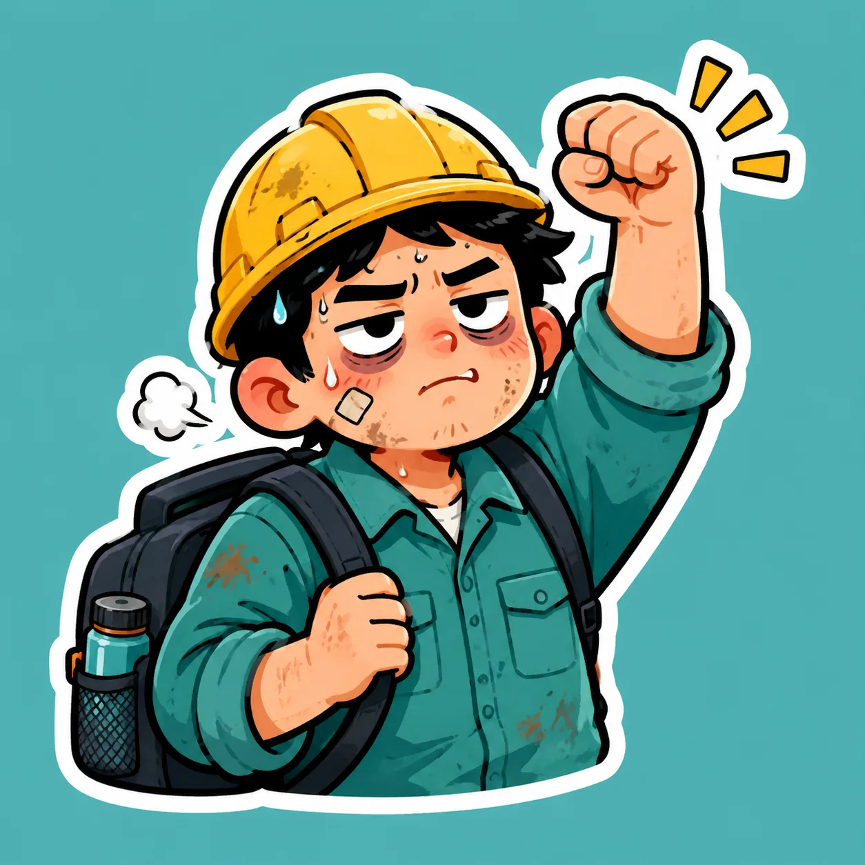 打工人 (dǎ gōng rén) — A self-deprecating but oddly proud badge for the everyday wage earner grinding through their job.